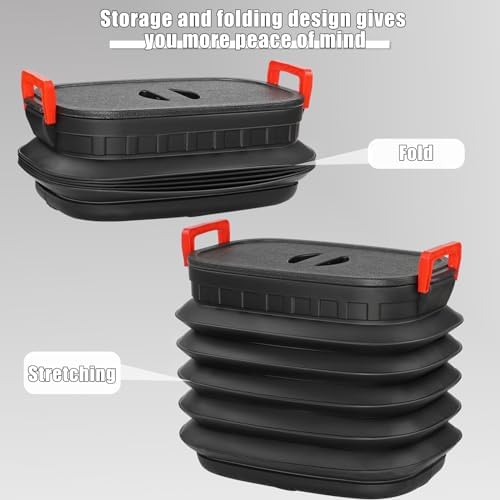 TNNTOPELE Wood Pellet Storage Containers with Scoop & Stickers Kit - Pellet Bin Pellet Bucket - Pellet Containers for Grill Pellet - Smoker Pellet Storage Pellet Grill Accessory - Black - Image 2