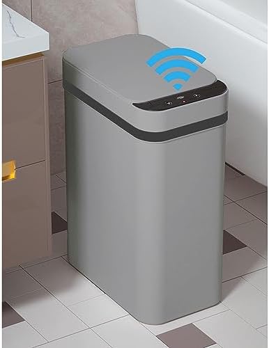 Yatmung 2.5 Gallon Motion Sensor Trash Can - Automatic Trash Can Touchless by Yatmung