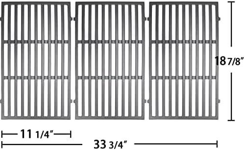 Hongso 66097 Genesis II E-410 Grill Grates for Weber Genesis 2 GS4 400 - Image 2