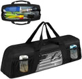 Grill Tool Storage Bag, Outdoor BBQ Utensil Holder for Barbecue Tool up to 20", Large Grill Utensil Storage Caddy with Pockets, BBQ Accessories Case Container for Camping, Bag Only, Black by Unknown