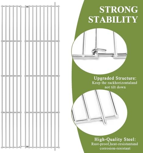 Utheer Warming Rack for Pit Boss 820 & 850, Stainless Steel Upper Rack - Image 4
