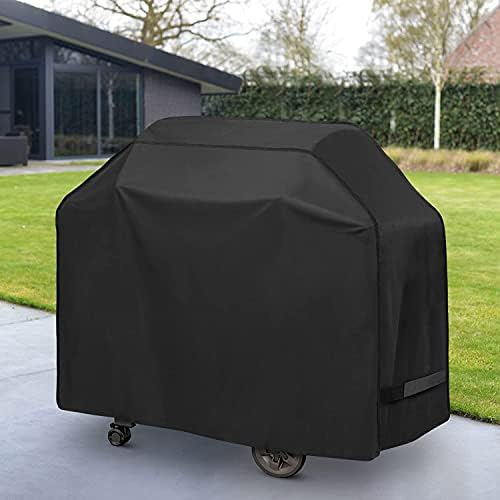 Arcedo BBQ Grill Cover 55 inch, Waterproof Grill Cover for Outdoor Grill, Rip-Proof, Fade Resistant Barbecue Gas Grill Cover for Weber, Char Broil, Nexgrill etc., All Weather Resistant - Image 7