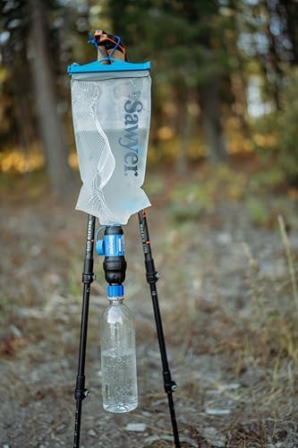 Sawyer Squeeze Water Filtration System, Cnoc Premium 2 Liter Bladder, Clear - Image 5