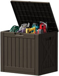 Devoko 40 Gallon Deck Box Lockable Outdoor Storage Box Waterproof for Patio by DEVOKO