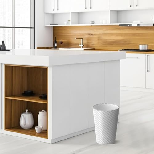 Lysam Bathroom Trash Can 3 Pack, 1.8 Gallon Small Trash Can with Trash Bags - Image 7