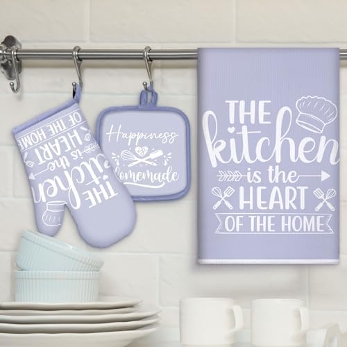 Sratte 6 Pcs Kitchen Decor Accessories Set, Kitchen, Dreamy Purple - Image 2