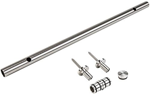 National Hardware N187-064 956 Sliding Door Hardware Track Extension Kit in Stainless Steel by NationalHardware