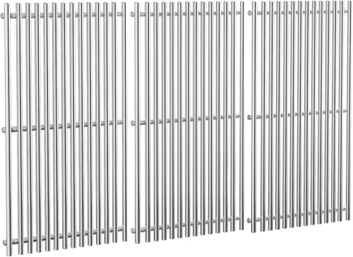 QuliMetal SUS304 9MM Grill Grates for Weber Genesis II E-410/E-415/E-435 by QuliMetal