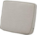 Classic Accessories Montlake Water-Resistant 21 x 20 x 4 Inch Patio Lounge Back Cushion, Heather Grey, Outdoor Loveseat Cushions by ClassicAccessories