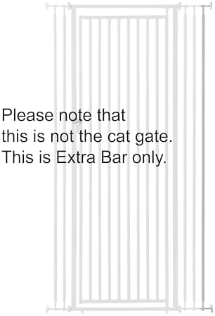 Cat Safety Gate Extra Bar in Black - Image 2
