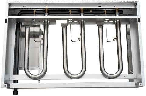 KoolMore 36 in. Natural Gas 3-Burner Griddle with 90,000 BTU in Stainless-Steel, ETL LIsted (KM-GG3-36M) - Image 6