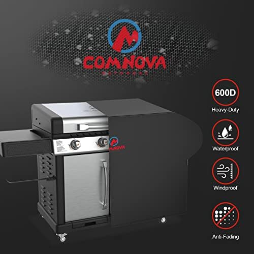Comnova Griddle Cover for Blackstone 36 Inch Griddle with Hood - Heavy Duty Waterproof, 600D Flat Top Grill Cover for Blackstone Pro Series Griddle - Image 3