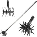66in Rotary Cultivator Garden Tool with Tempered Spring Steel Tines by CKLT