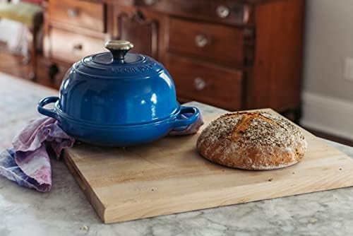 Le Creuset Enameled Cast Iron Round Bread Oven, 9.5 inch, Marseille - Image 6