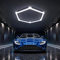 HYPERLITE Gen II Hexagon Garage Lights: 42W 4200LM 1 Grids DIY Hexagon Led Light, 6500K Ultra Bright Honeycomb Hex Lights, Easy Install, Durable Design for Garage, Shop, Basement, Barber, Homegym by HYPERLITE