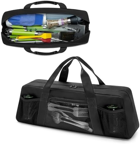 HODRANT Grill Tool Storage Bag with Pockets for Barbecue Tool up to 22" by HODRANT