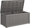 KAMABOKO 160 Gallon Outdoor Storage Box Waterproof Deck Box for Patio by KAMABOKO