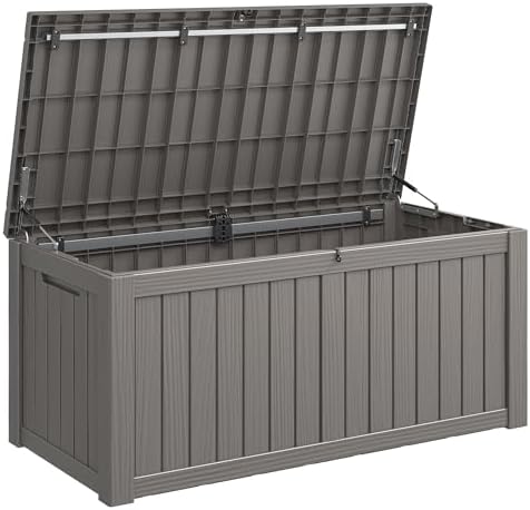 KAMABOKO 160 Gallon Outdoor Storage Box Waterproof Deck Box for Patio by KAMABOKO