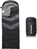 MalloMe Sleeping Bags for Adults Cold Weather & Warm - Backpacking Camping Sleeping Bag for Kids 10-12, Girls, Boys - Lightweight Compact Camping Essentials Gear Accessories Hiking Sleep Must Haves by MalloMe