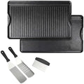 16" x 24" Reversible Cast Iron Griddle for Camp Chef, Smooth & Ribbed Sides by BBQFuture