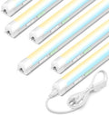 6 Pack LED Shop Lights 4FT,30W 4500LM,6CCT Tunable,Plug-in Garage Light by Zi-Zohnson