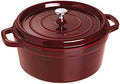 Staub Round Cocotte - 5.5Qt - Grenadine by Unknown