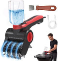 Electric Grill Brush with Water Spray System, Cordless BBQ Grill Cleaner, Rechargeable Power Scrubber for Gas, Charcoal & Pellet Grills, IPX8 Waterproof Grill Cleaning Brush with Scraper & Case by Unknown