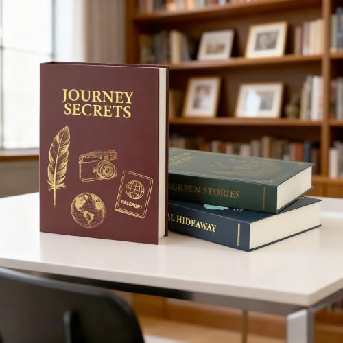 Decorative Book Safe with Key Lock - Image 3