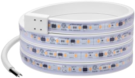 Maxxima 60 in. Hardwired LED Under Cabinet Strip Light, 2300 Lumens, 3000K by MaxximaLEDLighting