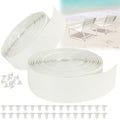 LukLoy 2" Wide 40ft Long Vinyl Straps for Patio Chairs Repairs, White by LukLoy