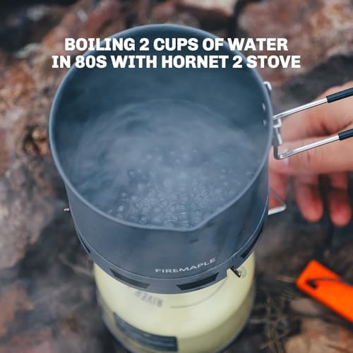 Fire-Maple Petrel G2 Ultralight Camping Pot, Foldable Handle, 750ml - Image 4