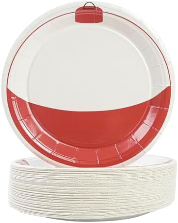 50PCS Gone Fishing Paper Plates, 7'' by Unknown