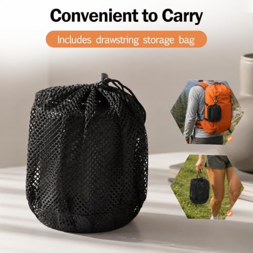 REDCAMP 1.5L Ultralight Camping Cooking Pot Compact Outdoor Stove Tool - Image 6