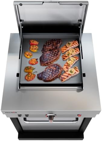 Charbroil Medallion Series Modular Outdoor Kitchen Gas Griddle, Stainless Steel - 463246318 - Image 3