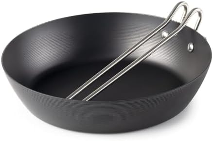 GSI Outdoors Frypan, Lightweight Carbon Steel, Collapsible Handle Camp & Outdoor Frying Pan - Image 2