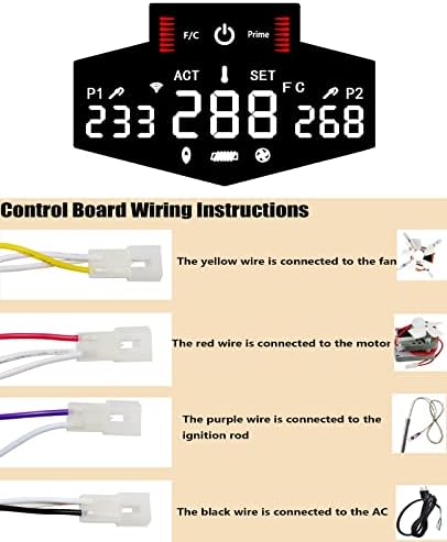 Replacement Expert Grill Digital Thermostat Controller Board with Bluetooth Function, can Connect to Mobile APP, Suitable for Expert 、Komoda and Smoking Machine XG1136224169002 - Image 5