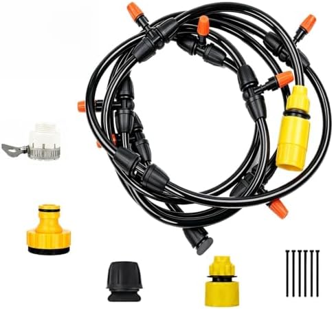 DIY Adjustable Outdoor Water Mister Patio System with Complete Kit by Unknown