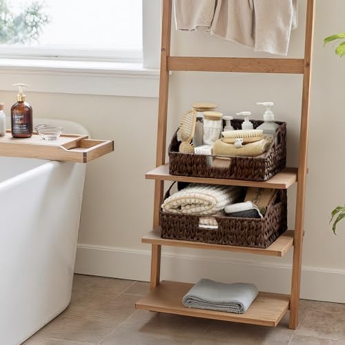 GRANNY SAYS Wicker Storage Baskets, Trapezoid Woven Baskets for Storage - Image 7