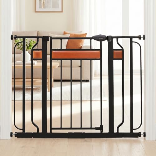Regalo Safety 30"-41.5" Extra Wide Baby Gate, Bottom of Stairs & Doorways by Regalo
