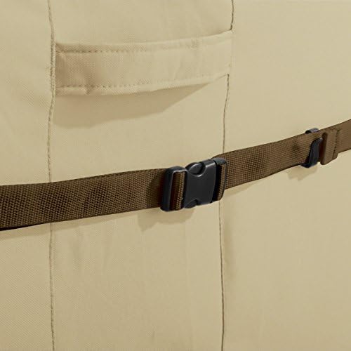 Classic Accessories Veranda Water-Resistant BBQ Grill Cover for 86 Inch Island with Left or Right Grill Head - Image 2