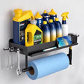niffgaff Garage Paper Towel Holder with Shelf, Wall Mount | Black by niffgaff