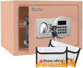 Voncabay Money Safe Box for Home with Digital Keypad, 0.8 Cu. Ft., Khaki by Voncabay