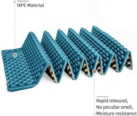 Foam Camping Pads for Hiking, Ultralight Closed Cell Mattress, Waterproof Soft Mat for Adults, Wide Picnic Yoga Mats, Folding Sleeping Pad for Outdoor Backpacking - Image 3