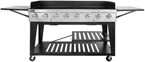 Royal Gourmet 8-Burner Gas Grill, 104,000 BTUs Liquid Propane Grill by RoyalGourmetCorp
