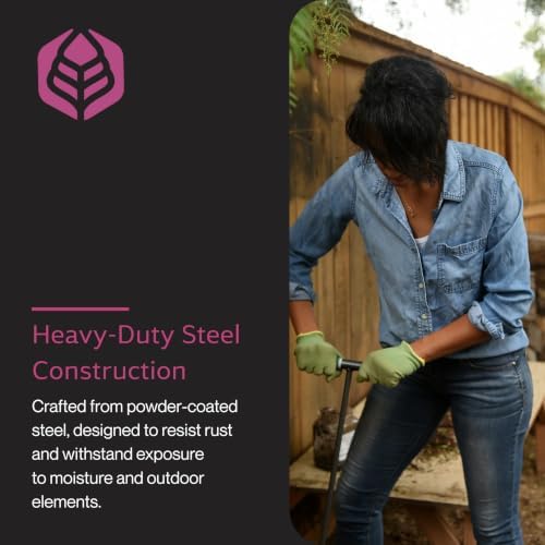 Yard Butler Aerator for Compost, Cushioned & Long Handle, ICA-36 - Image 5