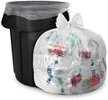 Aluf Plastics 45 Gal Clear Trash Bags, 1.5 MIL (EQ.), 40" x 46" (100 Pk) by AlufPlastics