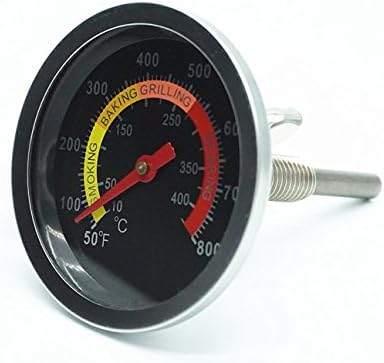 Grill Temperature Gauge BBQ Smoker Thermometer for Charcoal Grill and Pit - Image 3
