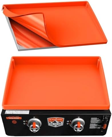 BANGIE 22" Silicone Griddle Mat for Blackstone, Anti-Rust Full-Wrap Cover by BANGIE
