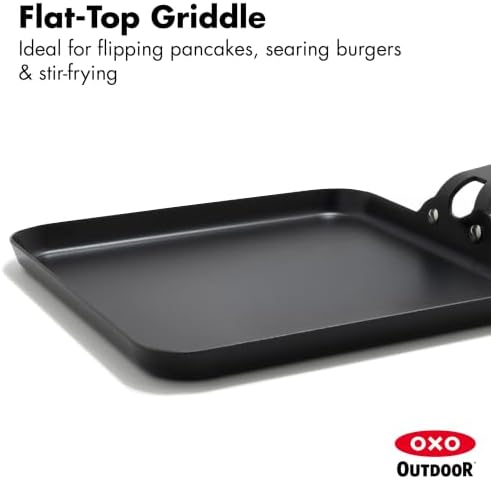 OXO Outdoor 10.5" Carbon Steel Griddle Pan with Removable Handle - Image 6