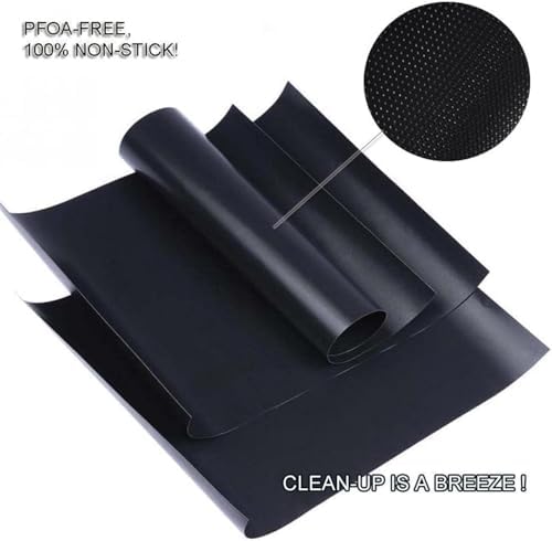 Set of 12 Grill Mats for Outdoor Gas Grill, 15.75 x 13 Inch - Image 2